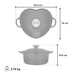 Le Creuset 1.9L Heart Cocotte