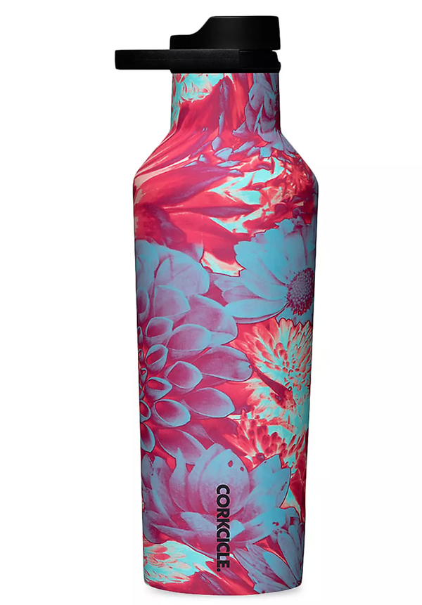 Corkcicle Sport Canteen 32oz - Dopamine Floral