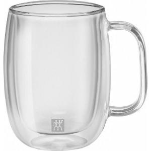 Sorrento Plus 2-Piece 355ml Coffee Glass Mug Set - Britannia Kitchen & Home Calgary