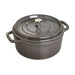 6.7L Staub Round Cast Iron Cocotte