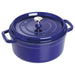 6.7L Staub Round Cast Iron Cocotte