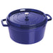 8.35L Staub Round Cast Iron Cocotte