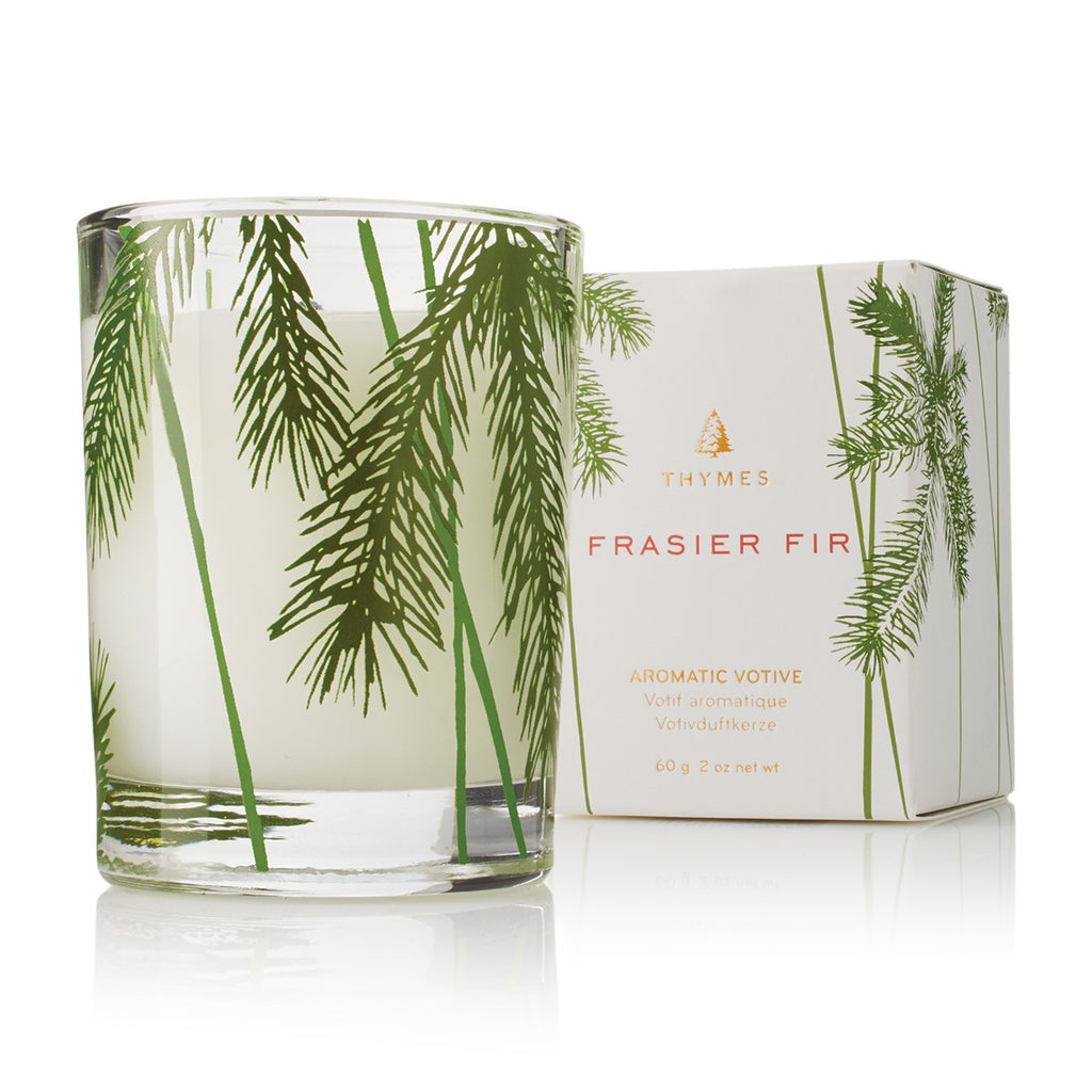 Thymes Frasier Fir Pine Needle Votive Candle