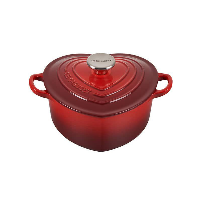 Le Creuset 1.9L Heart Cocotte