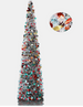 Easy Pop Up 5ft Holiday Tinsel Tree