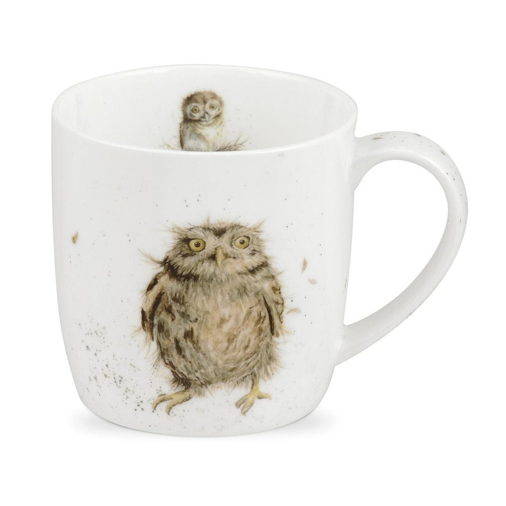 Mug 11oz, What a Hoot - Wrendale - Britannia Kitchen & Home Calgary