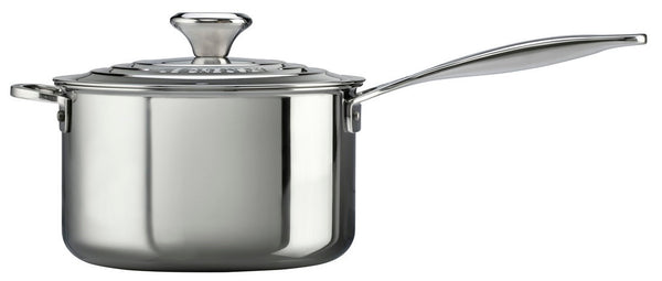 Le Creuset Stainless Steel Saucepan - 3.8L - Britannia Kitchen & Home Calgary