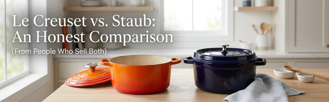 Le Creuset vs. Staub: An Honest Comparison (From People Who Sell Both)
