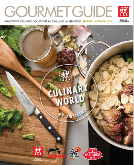 Zwilling Spring 2018 Gourmet Guide - fantastic savings!