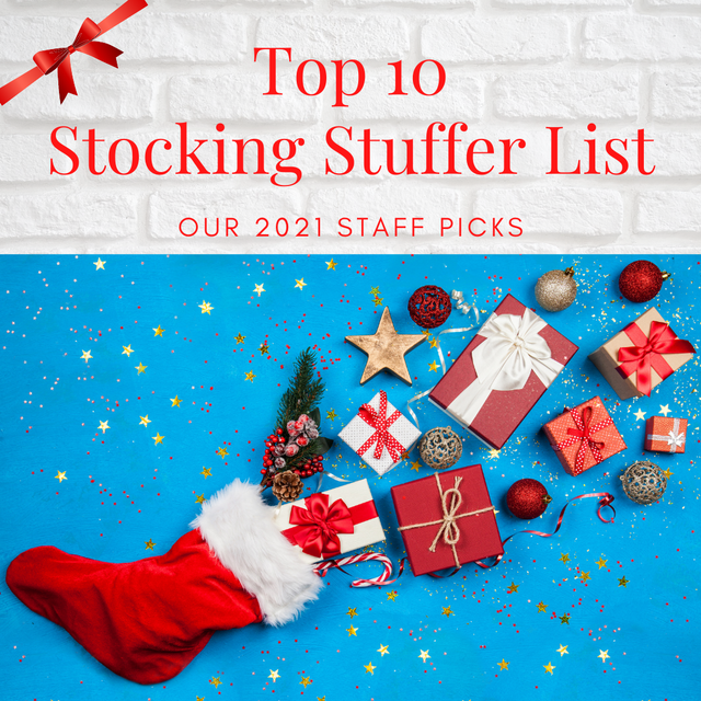 2021 Top 10 Stocking Stuffer List