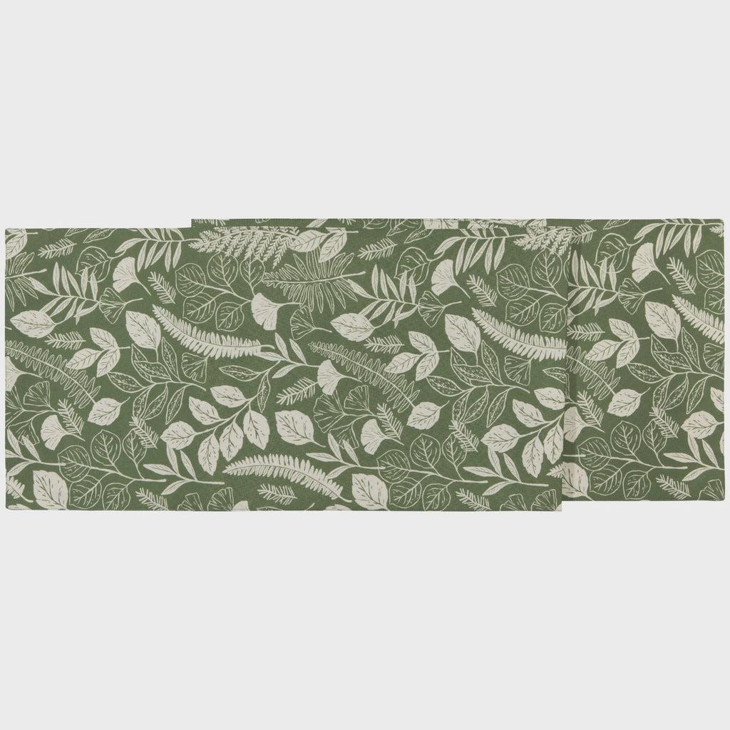 Clean Coast Fern & Fron Table Runner13" x 72"