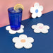 Daisy Soak-Up Coaster Set of 4