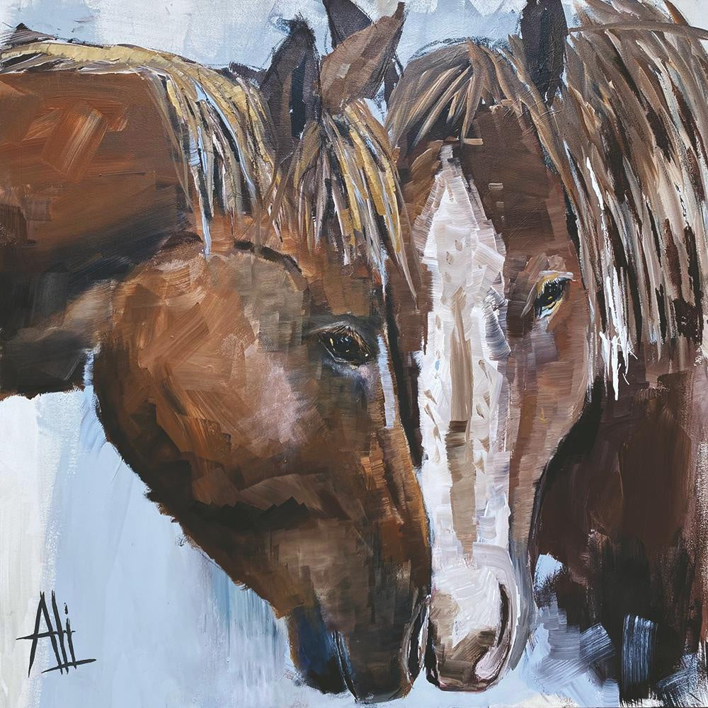 Frontier Horses Cocktail Napkins
