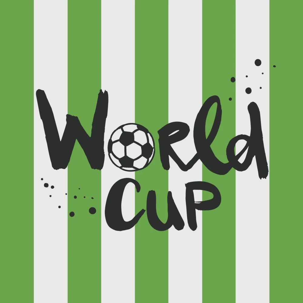 World Cup Cocktail Napkin