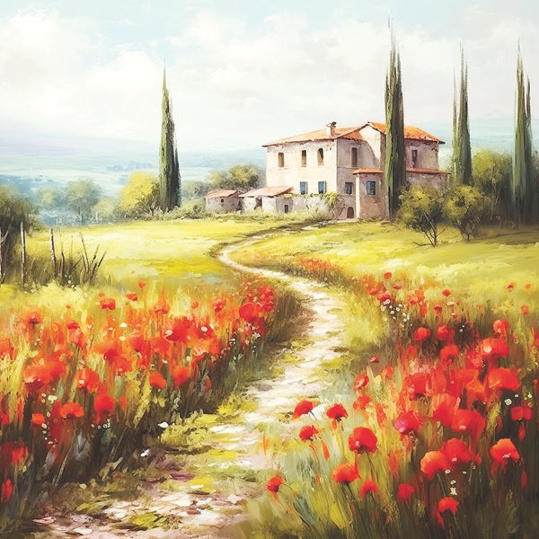 Tuscan House Cocktail Napkin