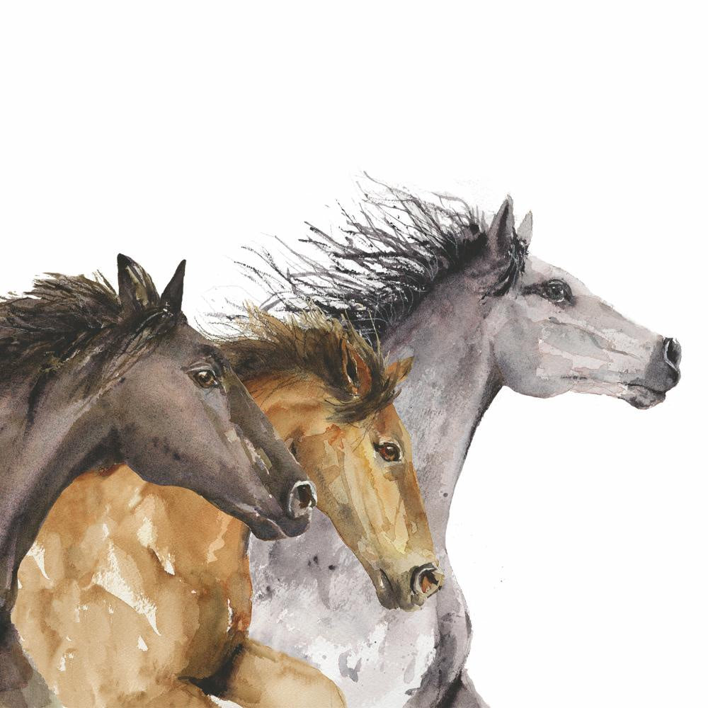 Hoof Beats Luncheon Napkin