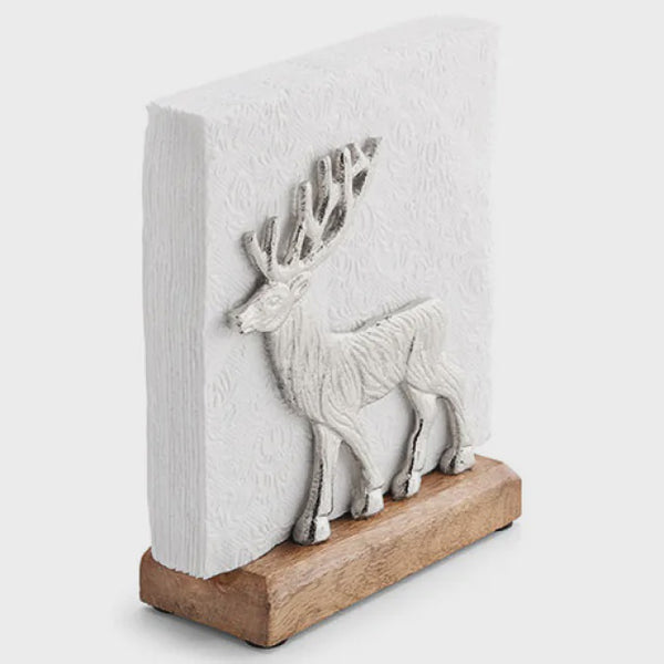 Ambiente Napkin Holder -Reindeer silver