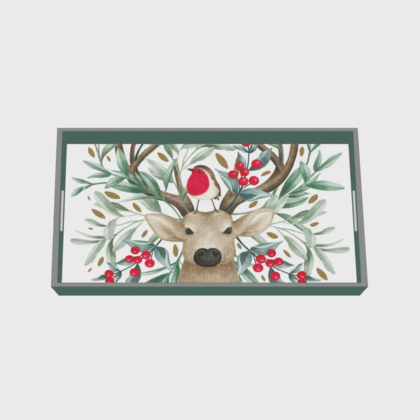 Wooden Vanity Tray - Bird & Buck