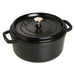 Staub Cast Iron Cocotte Promo - 3.7L Black