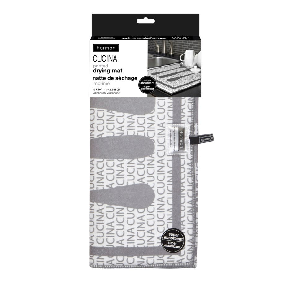 Cucina Printed Drying Mat