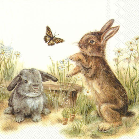 Bunny & Clyde Cocktail Napkin