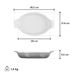 Le Creuset Heritage Stoneware - Oval Dish 1.6L