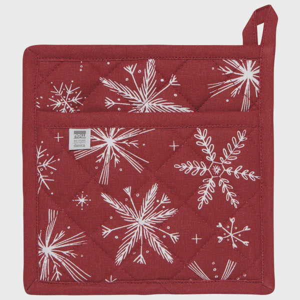 Classic Snowflake Pot Holder