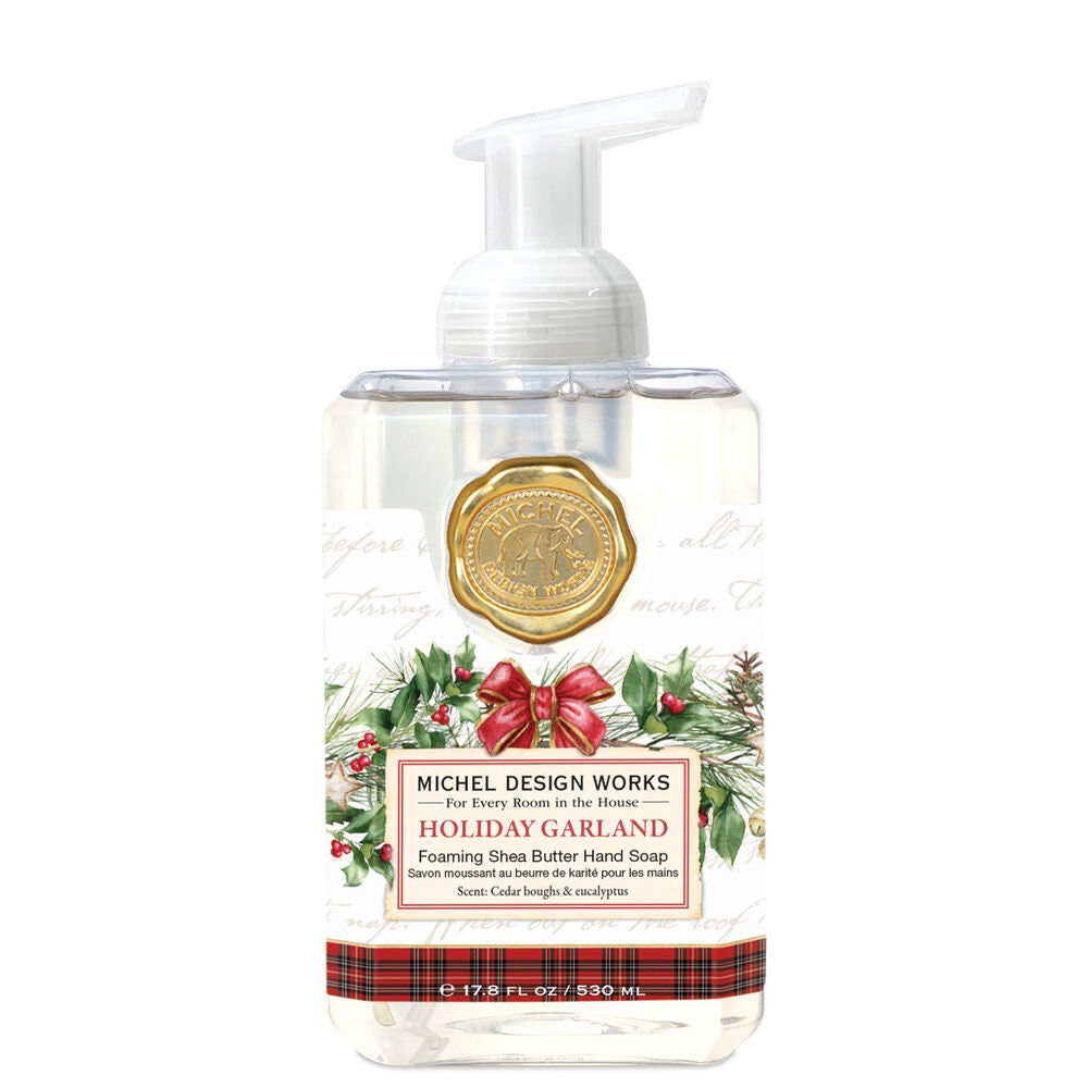 Michel Design Works Foaming Hand Soap - Holiday Garland