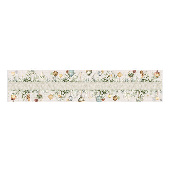 Peace On Earth Cotton Table Runner