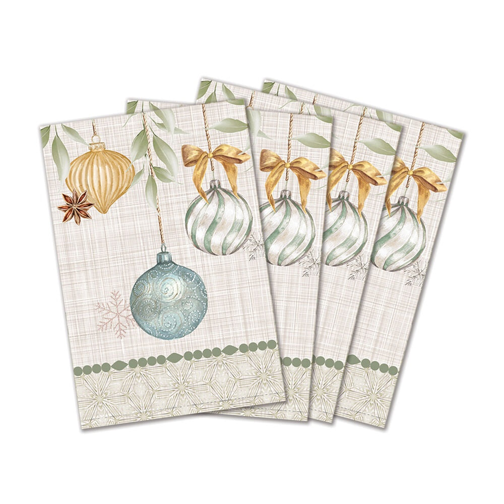 Peace On Eath Table Napkins S/4