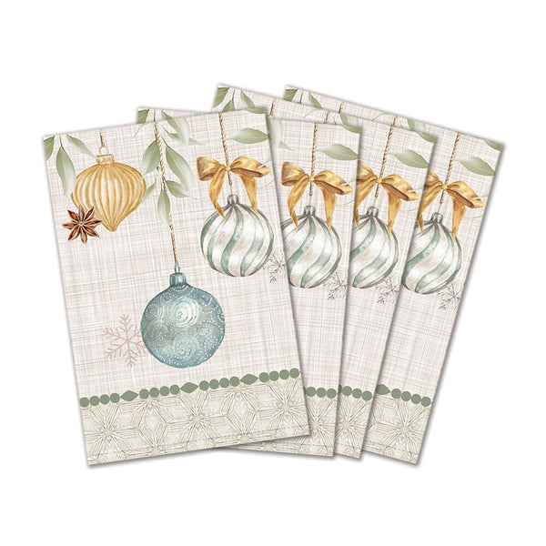 Peace On Eath Table Napkins S/4