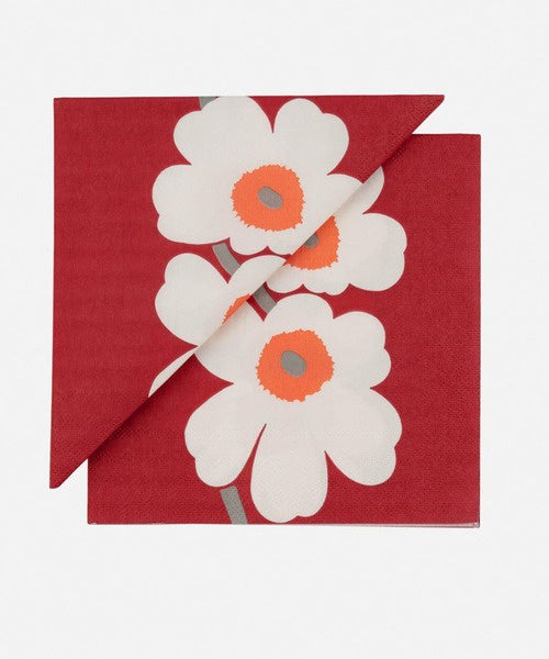Marimekko Unikko 60th Anniversary Luncheon Napkin