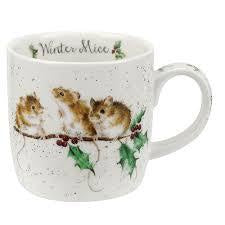 11oz Mug Winter Mice - Wrendale