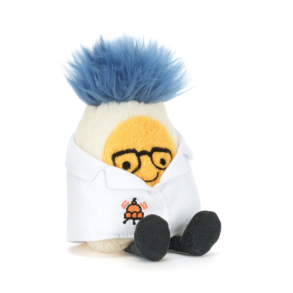 Jellycat Amuseable Boiled Egg Scientist Outfit