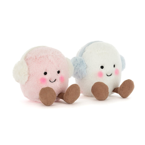 Jellycat Amuseable Toastie Pink & White Marshmallows