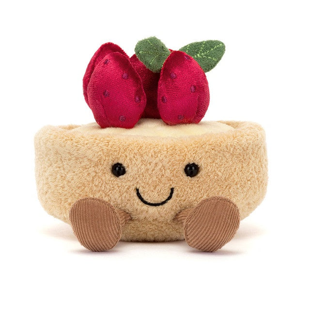 Jellycat Amuseables Fleurette Tarte au Fraises - Britannia Kitchen & Home