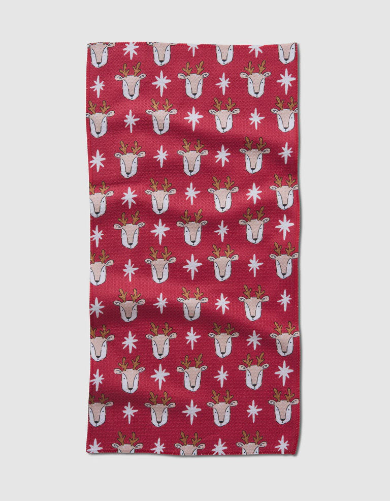 Geometry Kitchen Towel - Reindeer Star