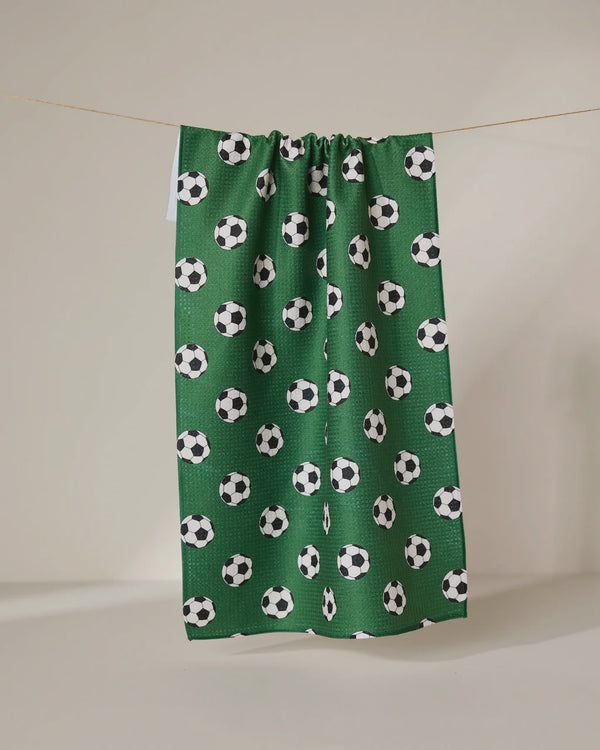 Geometry Kitchen Towel - Kick Off