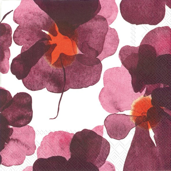 Marimekko Valssi Bordeaux Luncheon Napkin