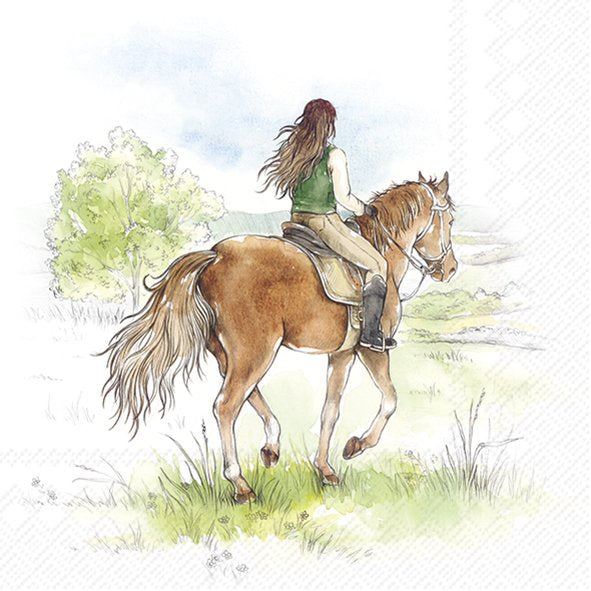 Riding Luncheon Napkin