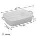 Le Creuset 4.9L Rectangular Cast Iron Roaster - Britannia Kitchen & Home