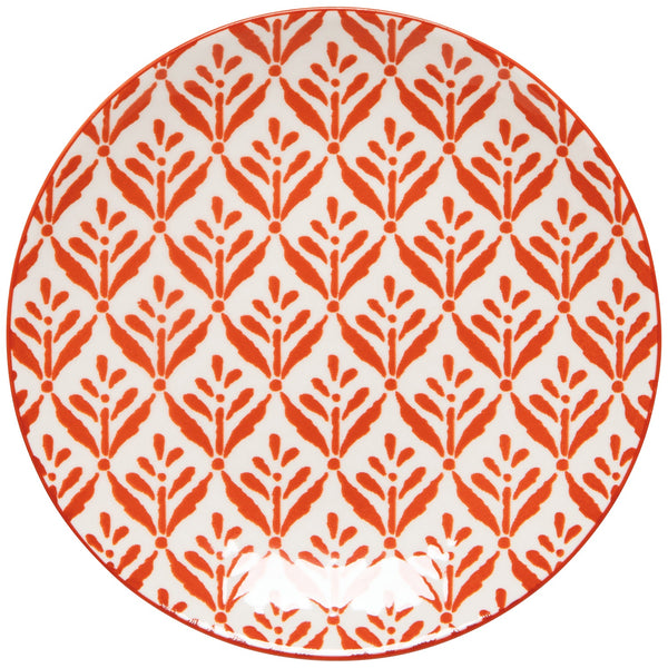 Appetizer Plate - Copper Leaves