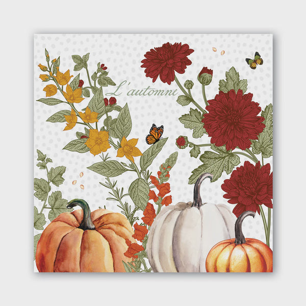 Pumpkin Delight Luncheon Napkin