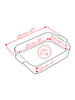 Appolia Rectangular Ceramic Baker 10"