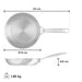 Le Creuset Stainless Steel Fry Pan 30cm/12"