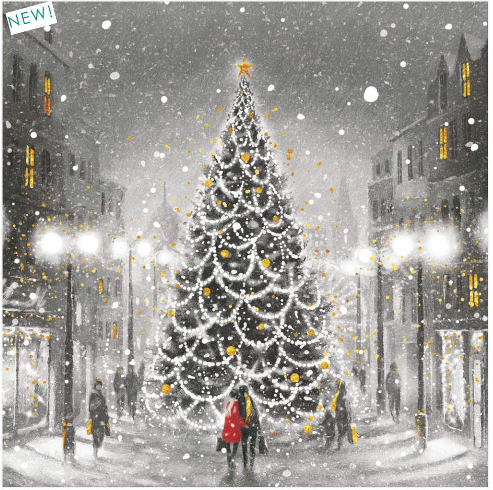 La Fete De Noel Luncheon Napkin