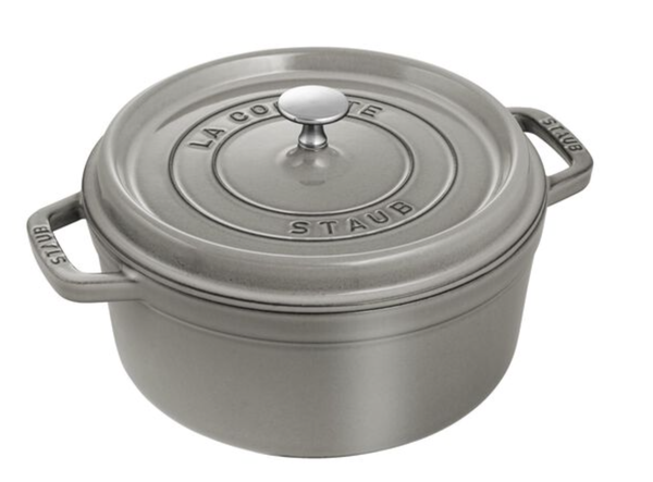 Staub Cast Iron Cocotte Promo - 3.7L Grey