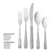 Henckels Lucena 65 Piece Flatware Set