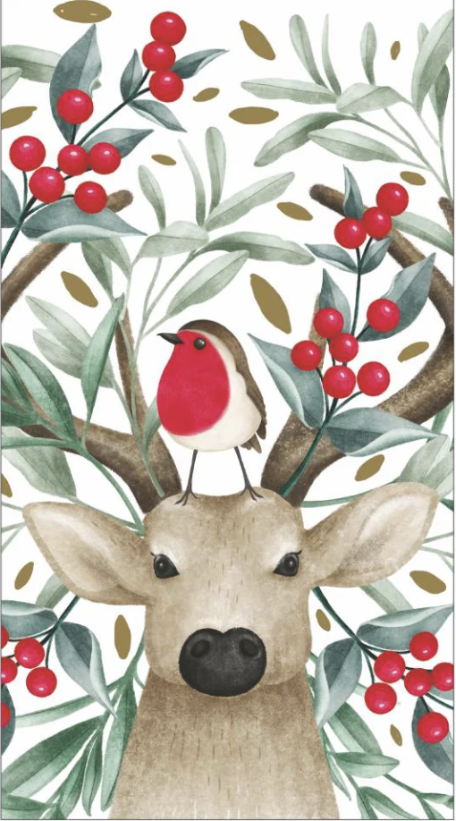 Guest/Hostess Paper Napkins— Soft 3-Ply, Pack of 15 – Bird & Buck