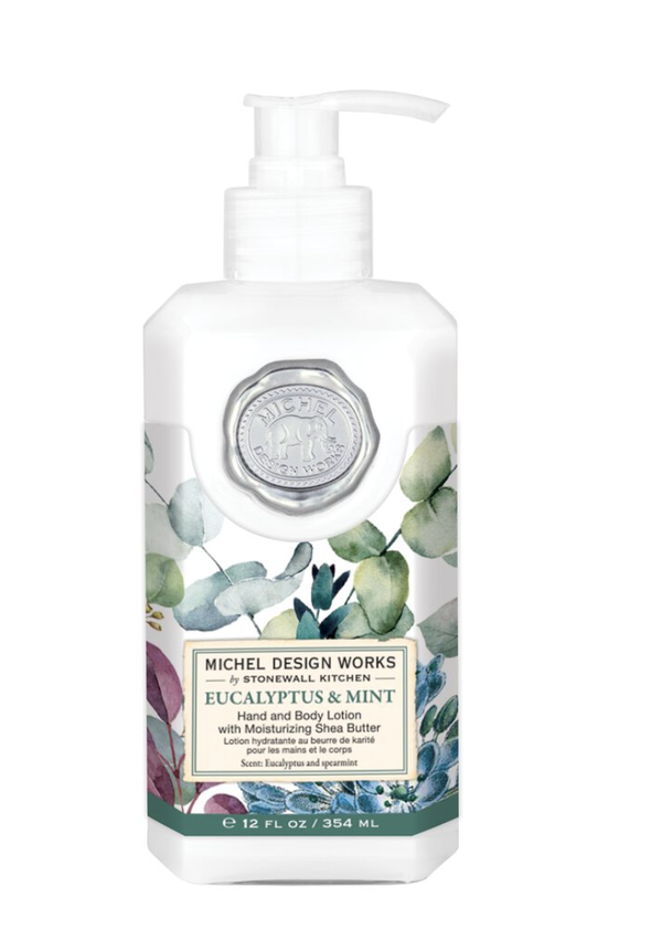 Michel Design Works Hand & Body Lotion -  Eucalyptus & Mint